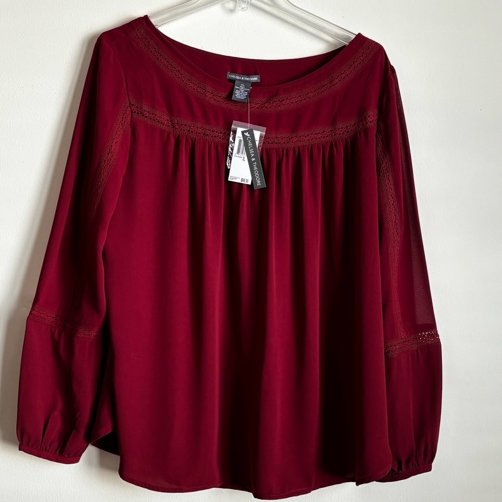 CHELSEA & THEODORE BLOUSE